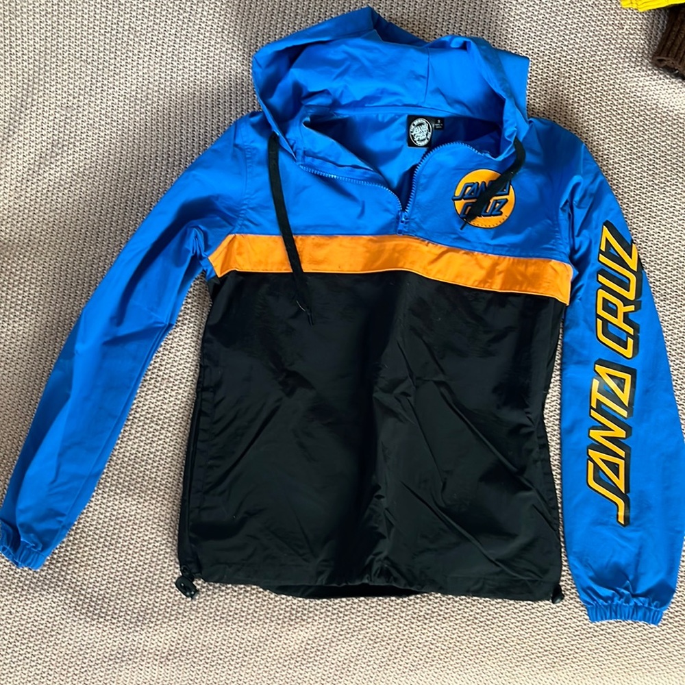 Santa Cruz pullover wind breaker jacket